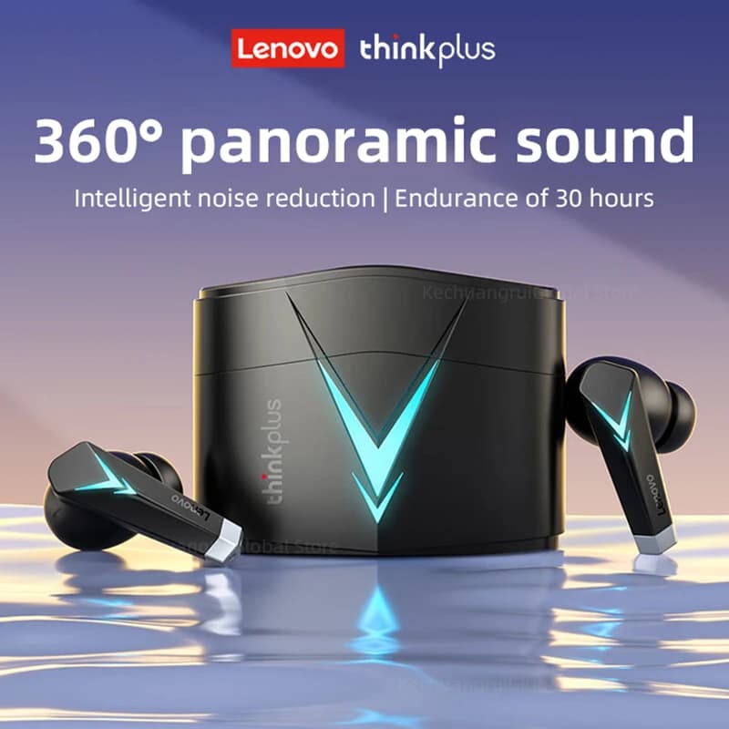 Auricolari da gioco originali Lenovo LP6 TWS Noice Cancelling auricolari Wireless cuffie Bluetooth con musica HIFI con auricolare Dual Mode