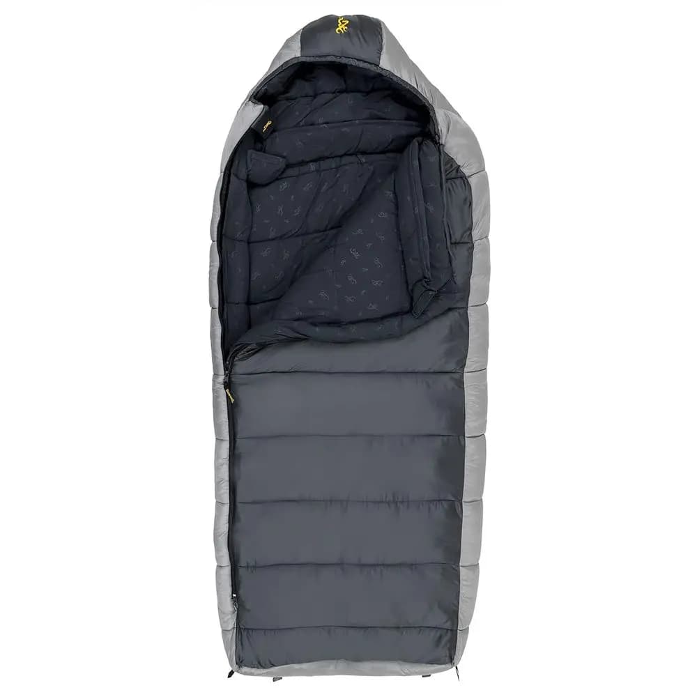 Giacca Imbottita Oversize con Cappuccio, Esterno in Ripstop e Interno in Poliestere Spazzolato