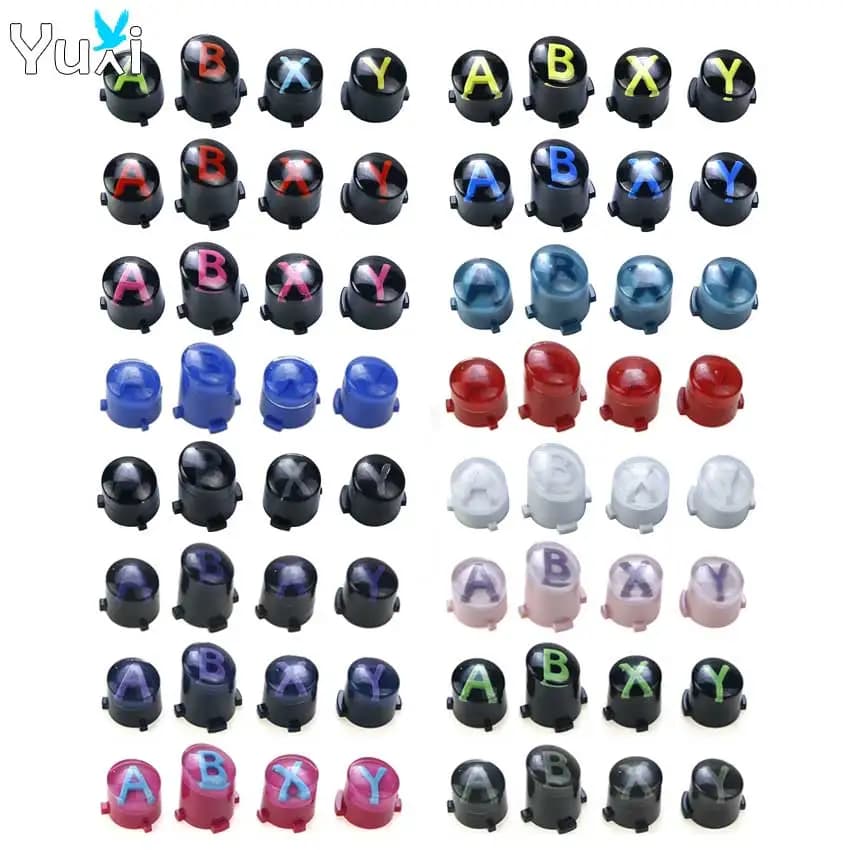 YuXi Per Xbox One Elite 1 2 Sostituzione pulsanti ABXY Tasto di ricambio per kit pulsanti controller Xbox Series XS
