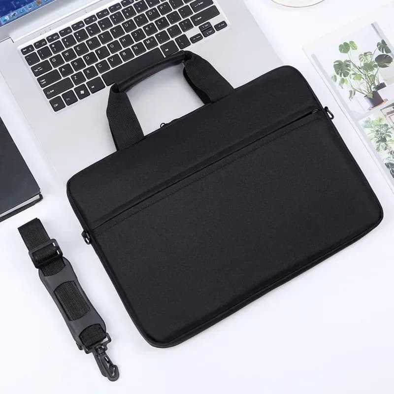 Borsa per Laptop, Custodia Protettiva, Borsa a Tracolla, Borsa a Mano, Pochette per Notebook, Valigetta 13 14 15.6 Pollici per Lenovo HP Huawei Asus Dell Samsung