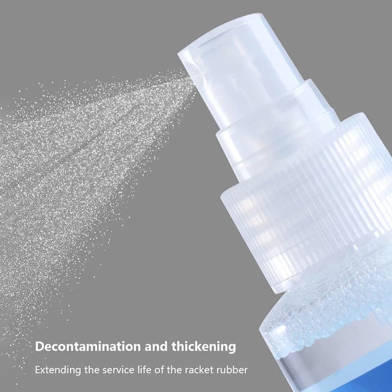 New New Racket Rubber Cleaner Table Tennis Bat Cleaner Table Tennis Bats Maintenance Protection 110ml Spray Agent Bottle