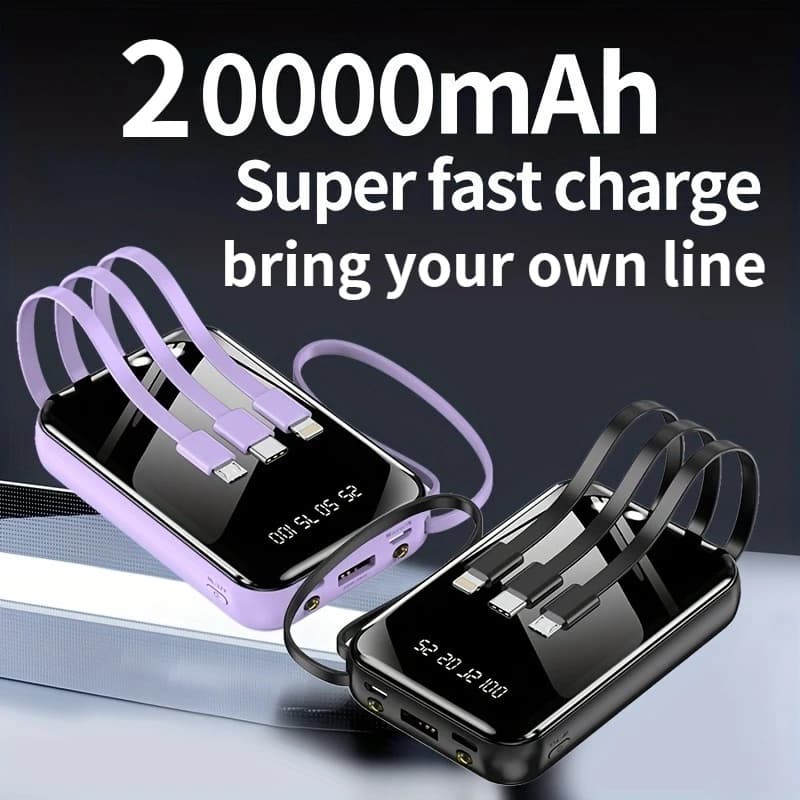 Nuovo Mini Power Bank da 20000 mAh Ricarica super veloce PD10W Batteria esterna portatile Power Bank per IPhone Samsung Huawei