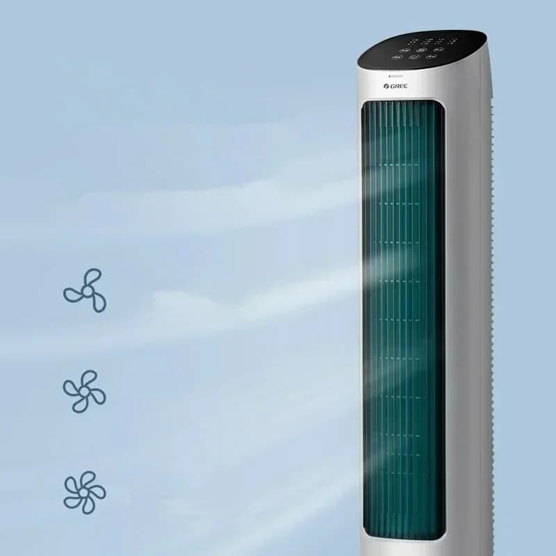 Telecomando a risparmio energetico nuovo ventilatore freddo ufficio soggiorno camera da letto casa ventilatore elettrico purificazione umidificazione ventilatore a torre