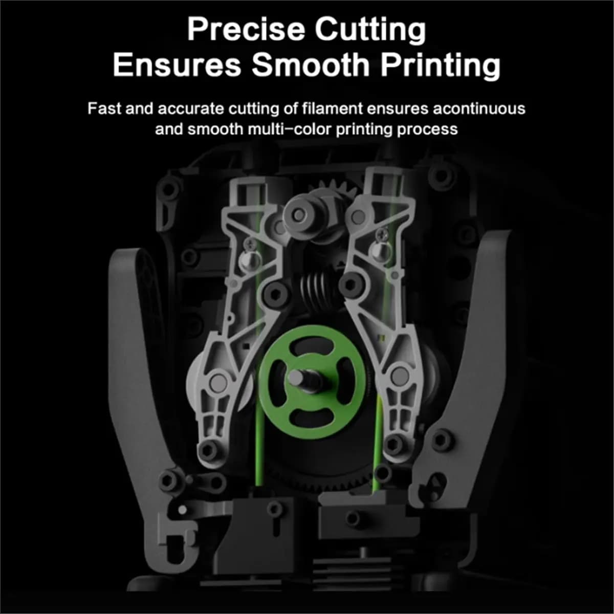 A49T Filament Cutter for H2S H2D Mini Filament Cutter Spare Parts for H2S 3D Printer Accessory 1Pcs