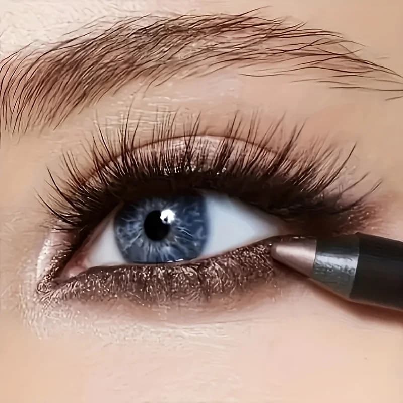 Shade pen 2 in 1 16 colors eyelid under fold glitter pen high pigment brightening monochrome shadow stick for makeup