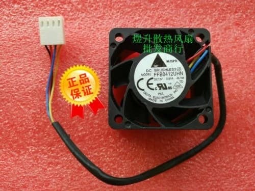 Per Delta 4028 FFB0412UHN DC12V 0.81A Ventola di raffreddamento PWM a 4 pin con grande volume d'aria
