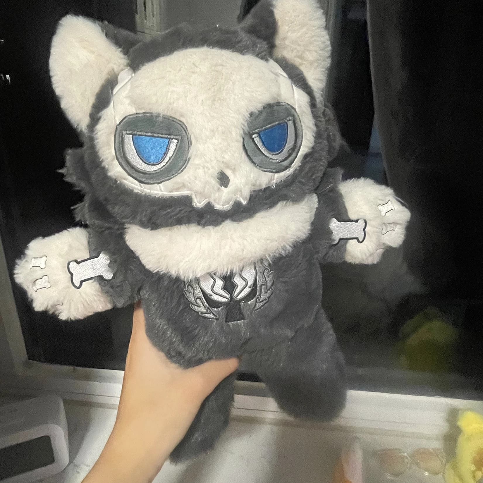 30 cm Gioco Call of Duty Fantasma Simpatico Animale Mostro Cosplay Peluche Bambola Con Scheletro Vestire Peluche di Cotone Regalo Di Compleanno