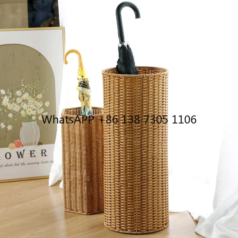 Door umbrellas in the shape of a screw, bucket umbrellas, bucket umbrellas creative for hotel and home, set of flower pots in European style, yoga mat