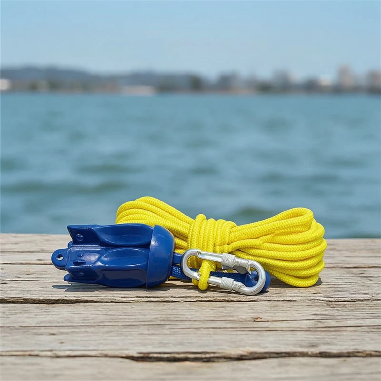 Kayak Anchor Kit Foldable Boat Anchor Kit with Rope Lightweight Compact for Kayakers, Kayaks, Inflatable Boats