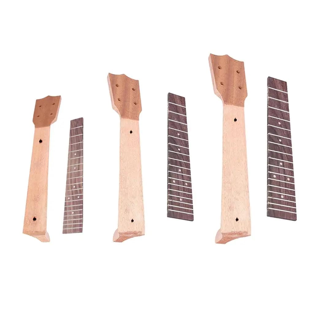 Set premium con manico e tastiera per ukulele per gli appassionati di fai da te