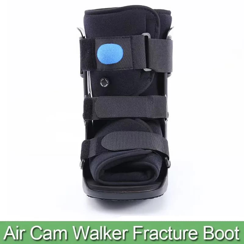 1 pz piede rotto camminare boot-luce antiscivolo gonfiabile piede tutore-con gasbag per distorsione lesioni alla caviglia fascite plantare