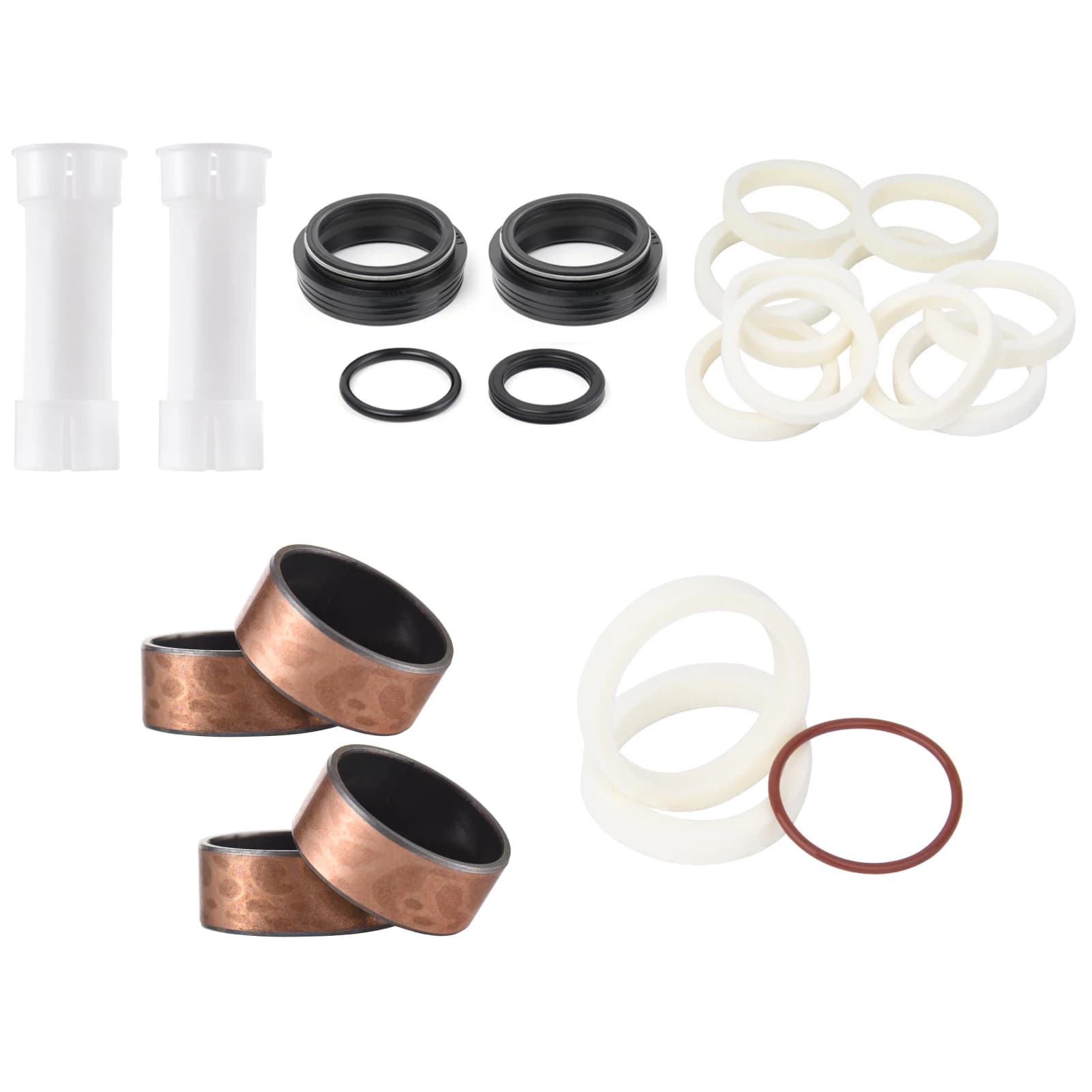 Foam Rings Sponge/Boccole/Staining Ring O Ring Travel Limiter for Bicycle Suspension Fork Service Mountain Bike Accessories