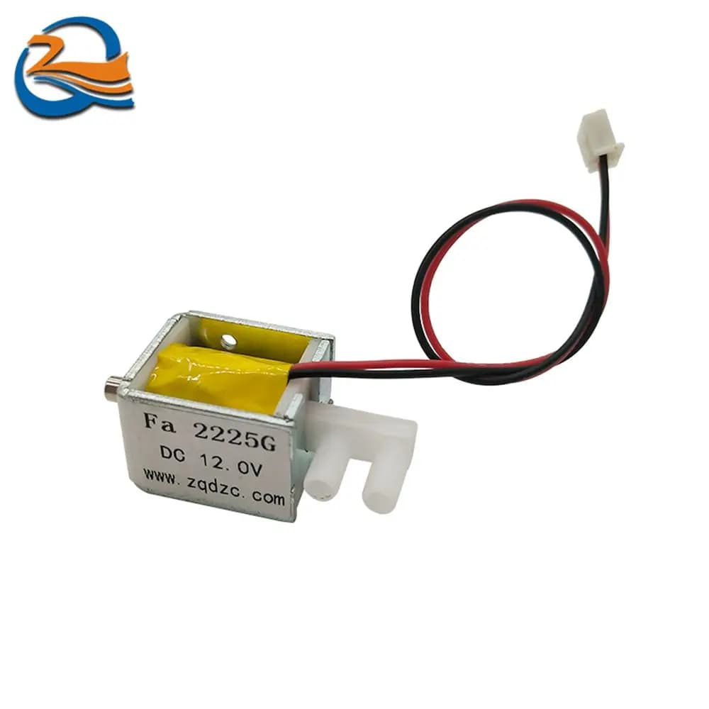 Elettrovalvola a solenoide in miniatura ZQ normalmente aperta/chiusa valvola di sfiato elettrica DC 12V N/C per l'irrigazione del giardino