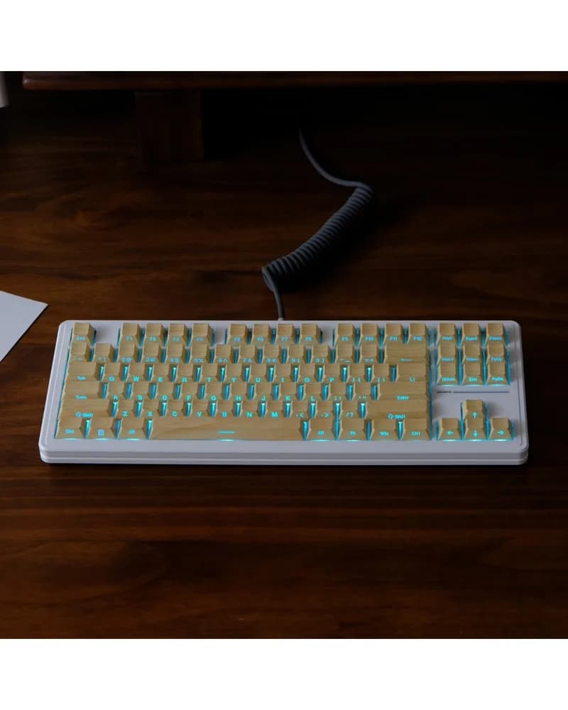 Keycap PBT altezza originale, sublimazione, copritasto per tastiera meccanica wooting