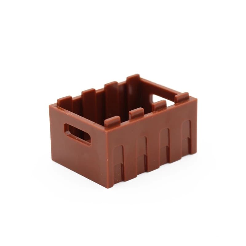 Parti in mattoni MOC cassa per Container 30150 con maniglie pezzo classico compatibile con tutti i marchi accessorio giocattolo per blocchi di costruzione