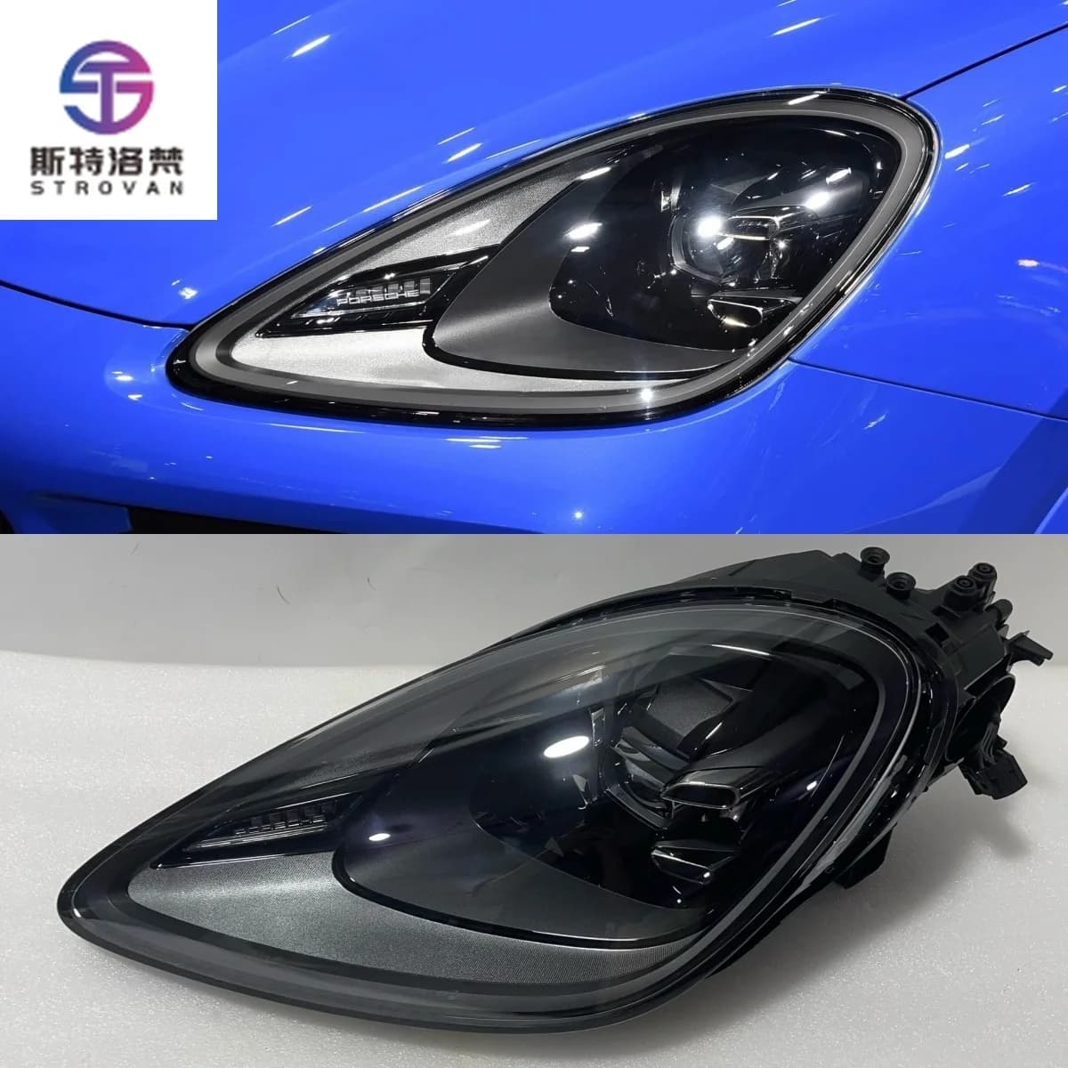 For Cayenne Headlight 2018-2023 Cayenne Original Pair Left and Right LED Headlight Cayenne S Turbo GT Coupe Car Light