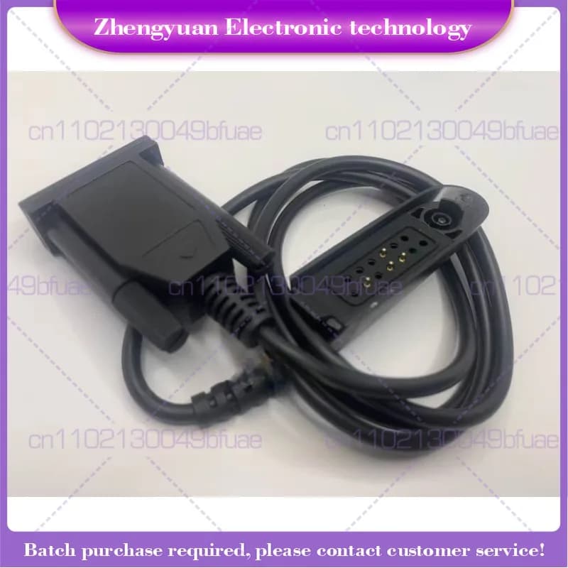 Cavo di programmazione per GP328/GP338/GP340/PT760, cavo dati per walkie-talkie