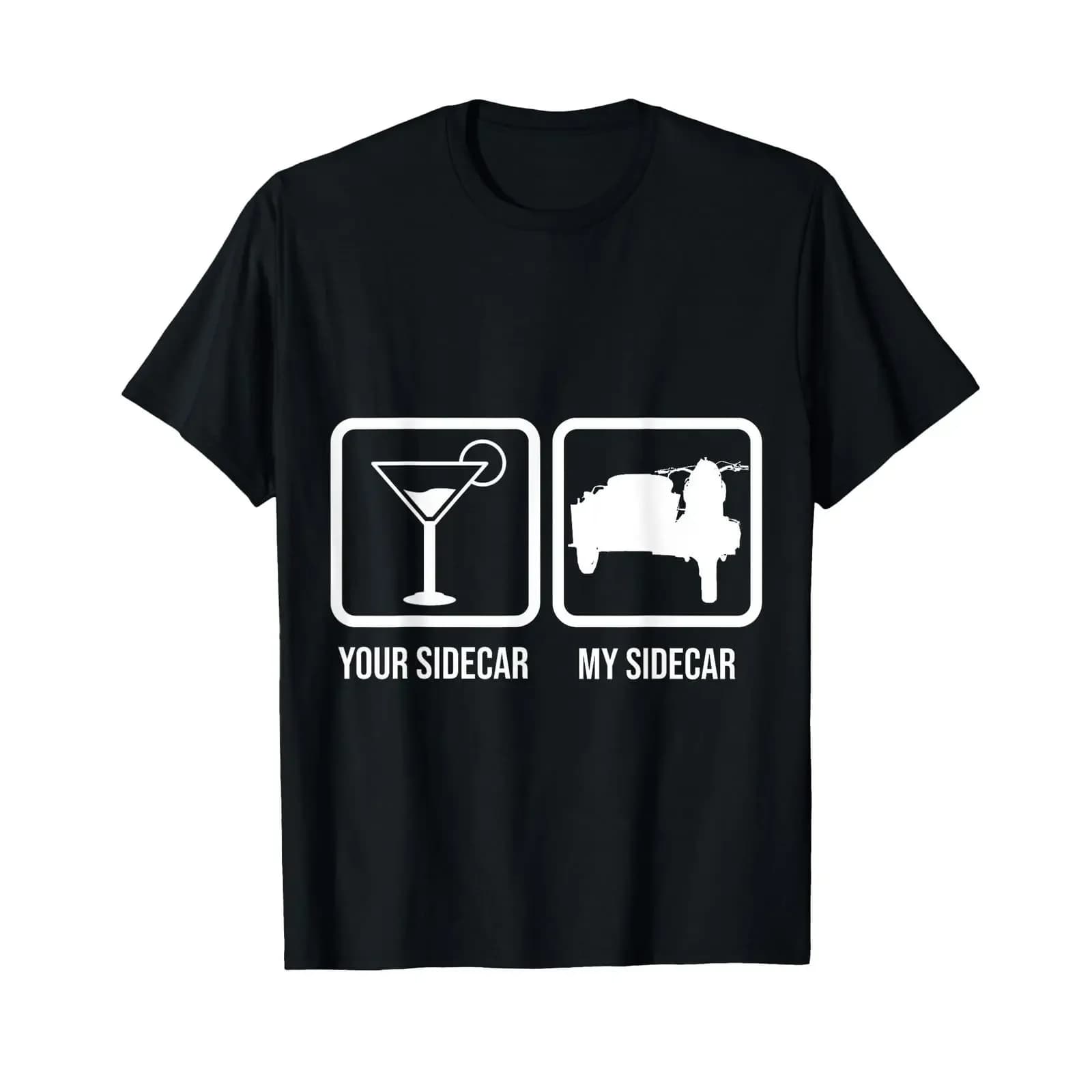 Retro Motorcycle T Shirt Vintage Sidecar vintage Washed graphic Stylish Slightly Casual streetwear Comfortable fashion