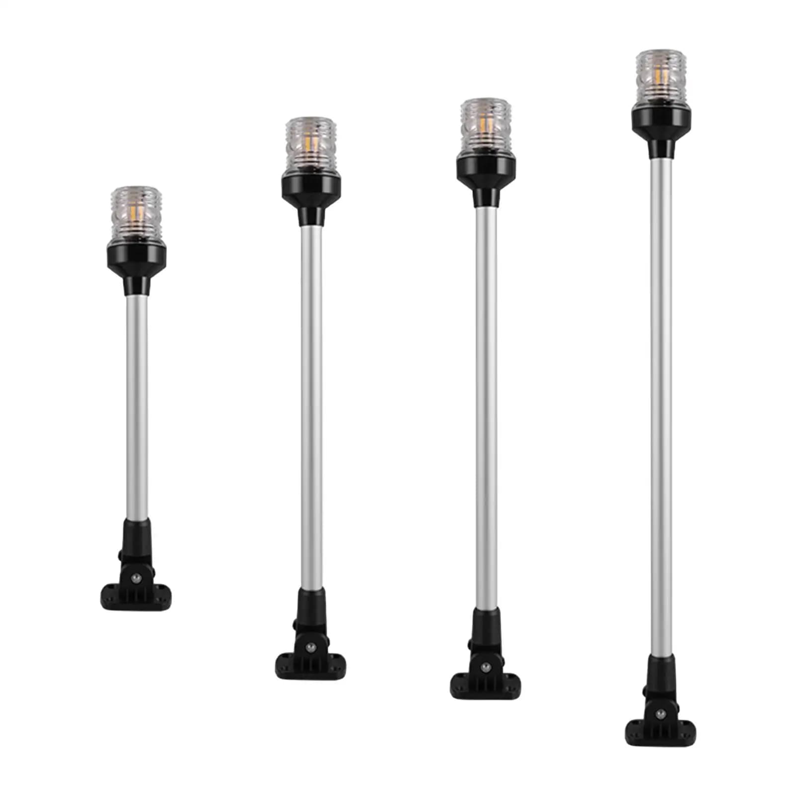 Luce di poppa per barca illuminazione a 360 gradi 3W robusta luce di ancoraggio professionale 12-24V DC ad alta trasparenza luce per barca a tutto tondo