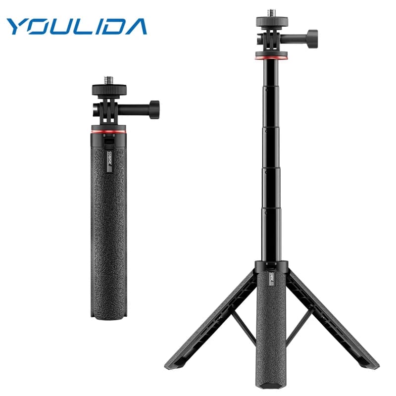 Per DJI Action 5 Pro/Insta360 X5 X4/ACE Pro 2/Gopro 13 Action Camera Estensione Treppiede Palmare Selfie Stick Accessori Scalabili
