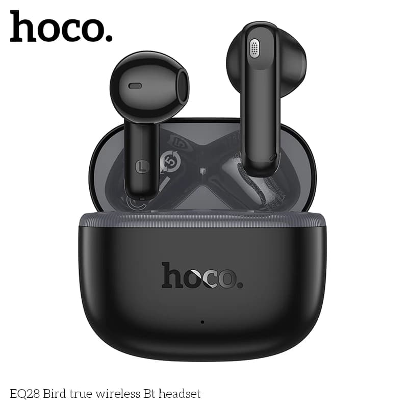 HOCO EQ28 Auricolari Bluetooth semi aperti Cuffie wireless sportive originali Cuffie Hi-Fi Auricolari stereo portatili per chiamate
