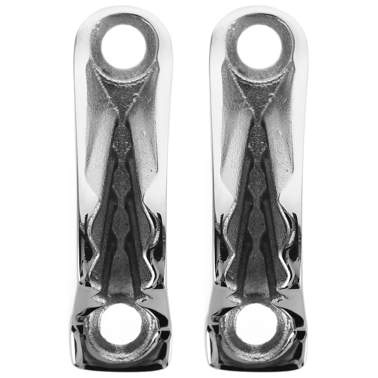 2 Pezzi Morsetti per Corde in Acciaio Inossidabile, Accessori Marini per Kayak, Barche a Vela, Yacht, Attrezzatura Nautica