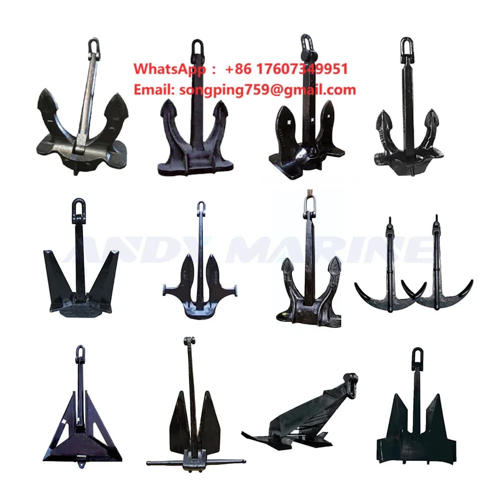 Marine Boat High Holding Power HHP Drag Sea Anchor Type Stevpris MK5 Ship Anchor
