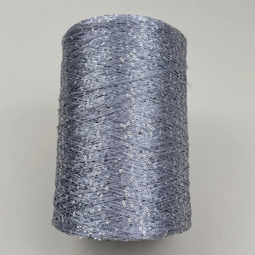 500g 2500m Super Dense 2mm Silk Thread Sequin Hand-knitted Wiring Mercerized Sequin Thread Stick Needle Knitted Sweater