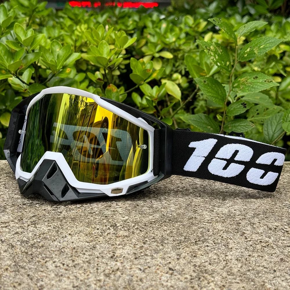 Hot 100 Moto Goggles Motocross Goggles helmet MX Moto Dirt Bike ATV Ski Outdoor Sports Glass Scooter Googles Mask