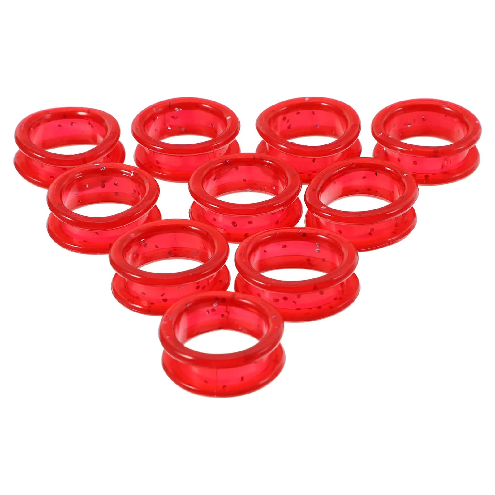 12 Pezzi Anelli in Silicone per Forbici, Impugnature per Forbici da Toelettatura Cani, Inserti per Pollice per Strumenti di Toelettatura Animali Domestici, Impugnature per Taglio di Precisione