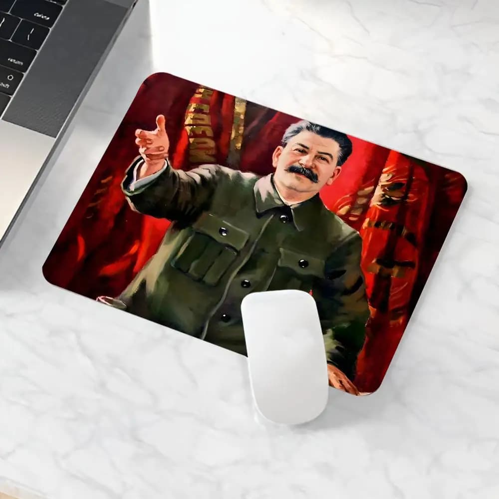 Scherzi sovietici Tappetino per mouse Tappetini per mause da gioco Laptop Protezione per il polso piccola Forniture Accessori da scrivania Accessori per notebook di lusso cs l