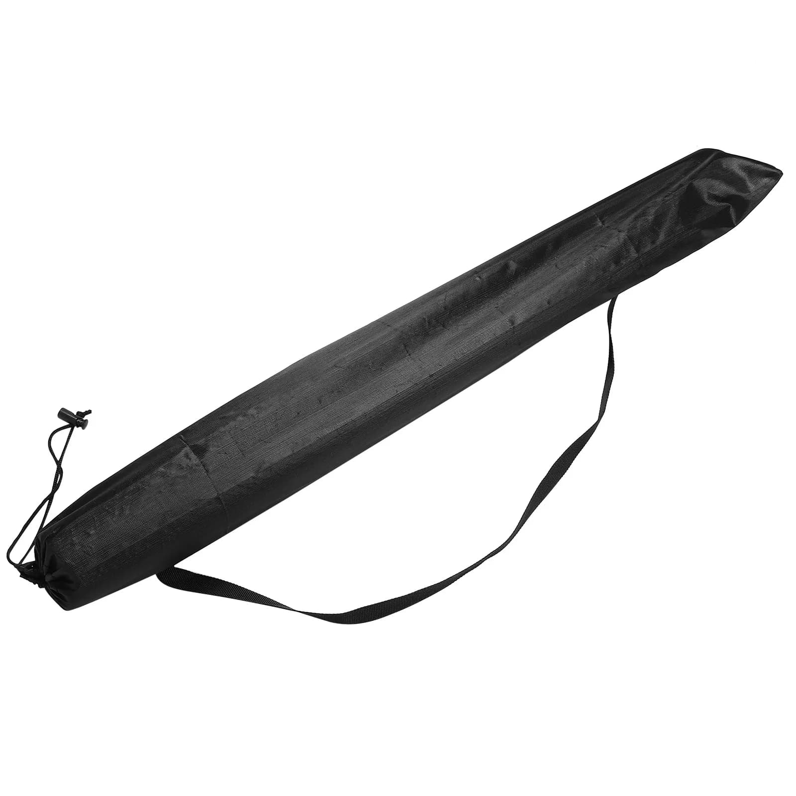 Portable Nylon Hiking Poles Carry Bag Black Lightweight Foldable Trekking Pole Storage Case Outdoor Walking Stick Organizer