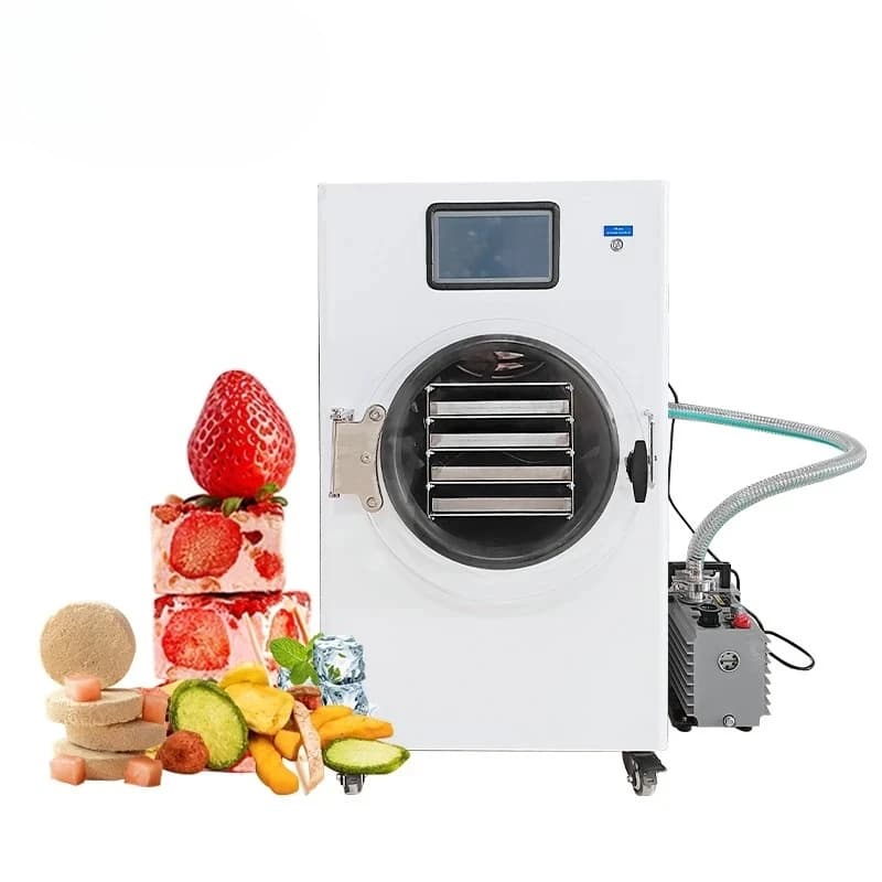 Liofilizzante per uso domestico, 6 kg, 8 kg, frutta, alimenti, mini liofilizzatore domestico essiccato sotto vuoto, con pompa per vuoto senza olio