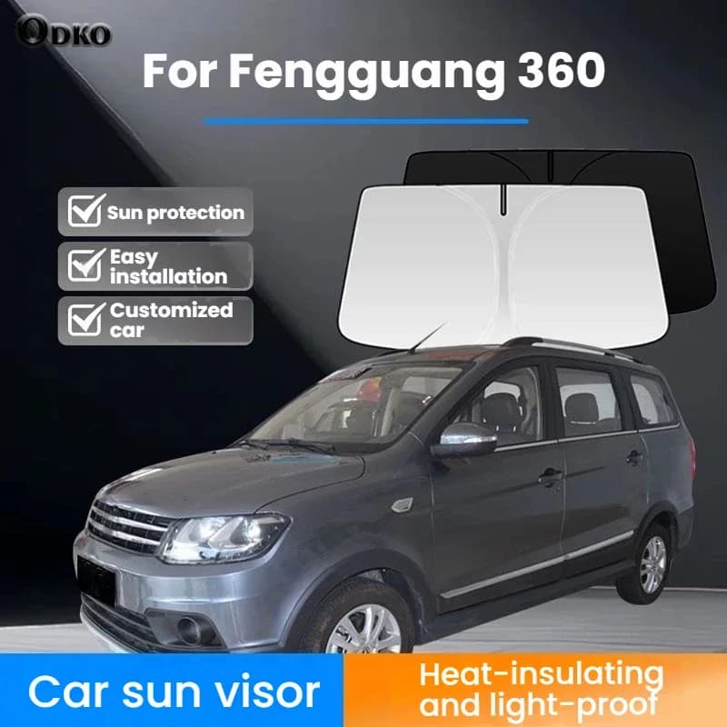Accessori Interni per Fengguang 360, Parasole Personalizzato per Parabrezza Anteriore, Protezione UV, Isolamento Termico