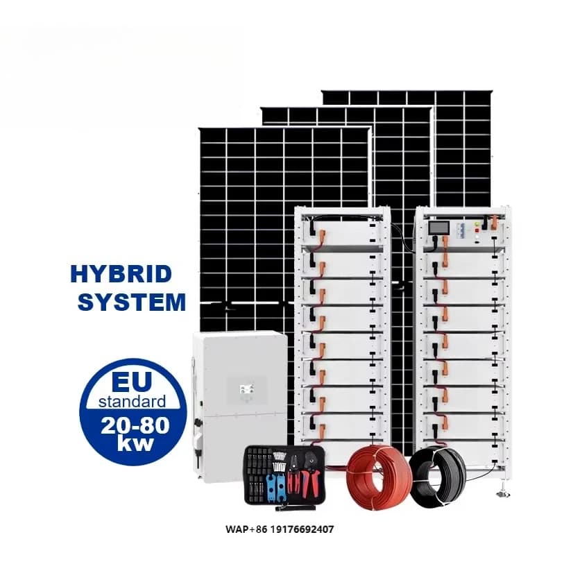 Sistema Solare Completo Deye 20Kwh 30Kwh 50Kwh 80kw On/Off Grid con Pannelli, Inverter e Batteria al Litio