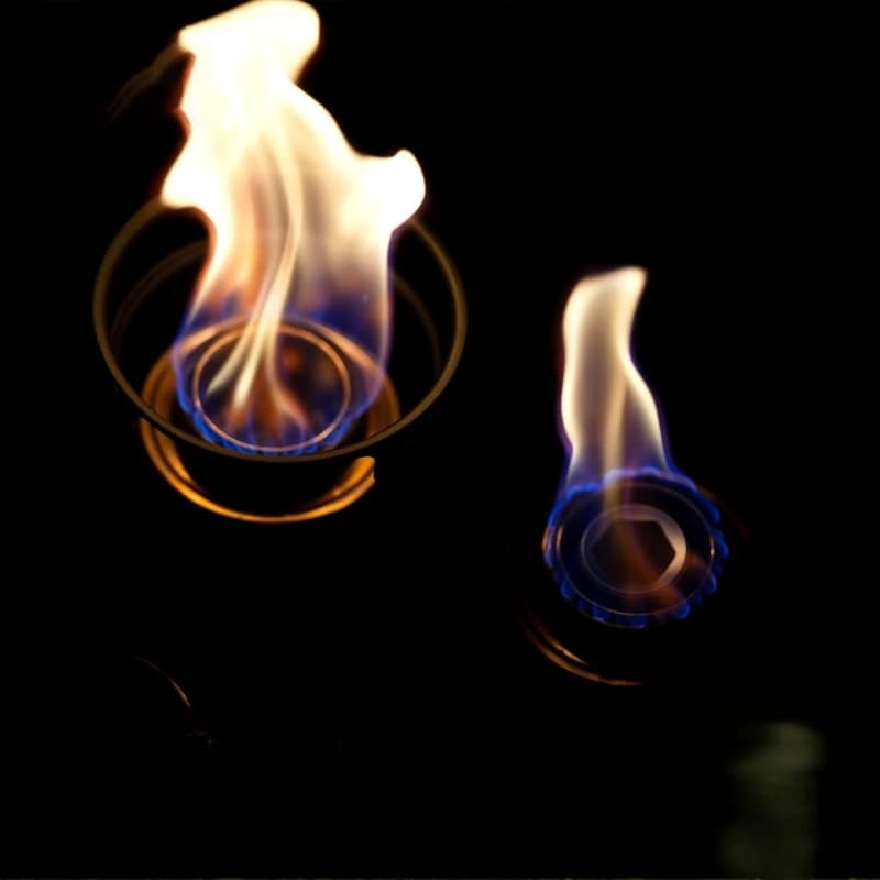 K0EF Accessorio per fornello alcol multifunzionale con deflettore antivento con regolazione della fiamma a 3 stadi per aperta