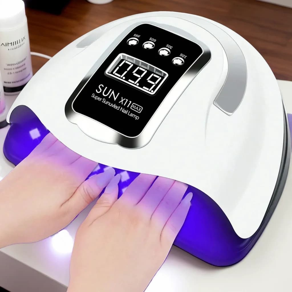 Professional Nail Lamp 66 LED for Nail Manicure Machine for Drying Gel Nail Polish with LED UV Nail Lamp with Automatic Sensor
