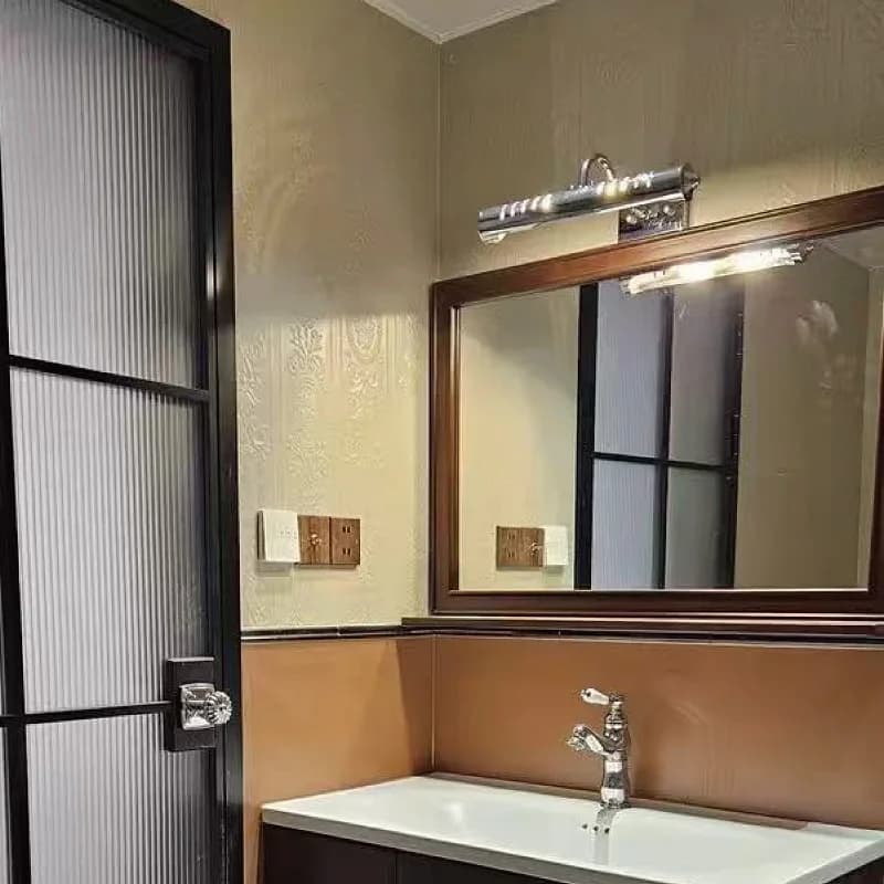 Retro Interior Wall Light Mirror Headlight Gold Dressing Lamp Modern Wall Light Bedroom Picture Art Deco Reading Wall Light