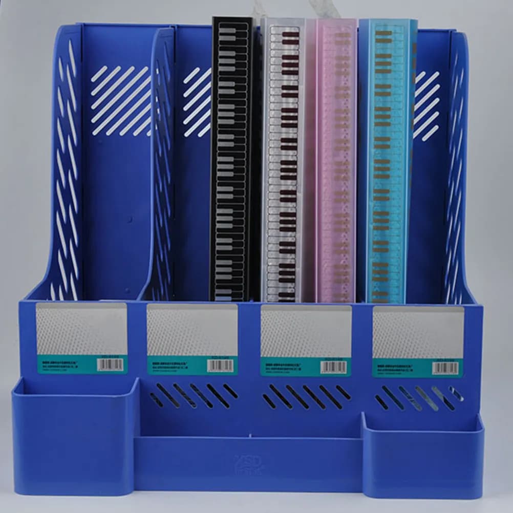 Cartella Portadocumenti per Spartiti Musicali, 40 Tasche, Nera Trasparente, Antiscivolo, Portatile, Organizzatore per Ufficio e Scuola
