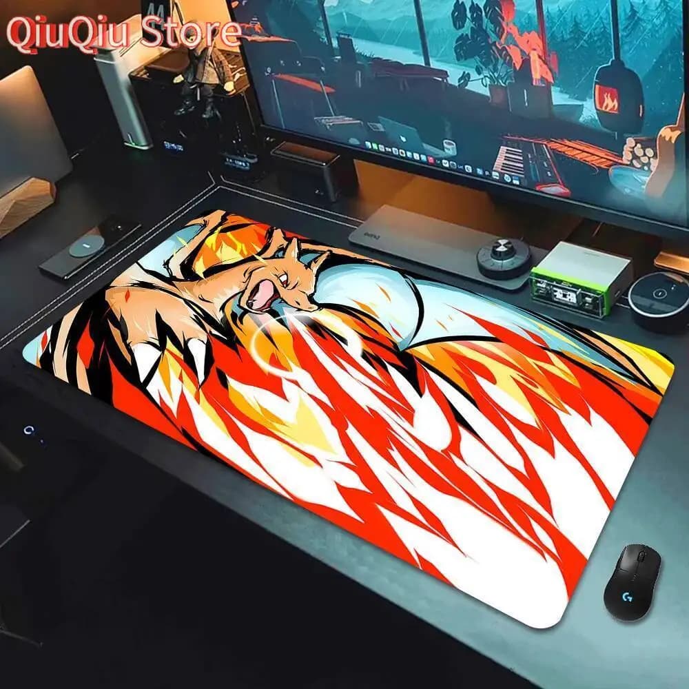 Kawaii P-pokemon Mousepad Tavolo Playmat TCG CCG Mat Trading Card Game Mat Mouse Pad Gaming Play Mat Mousepad 35x60CM