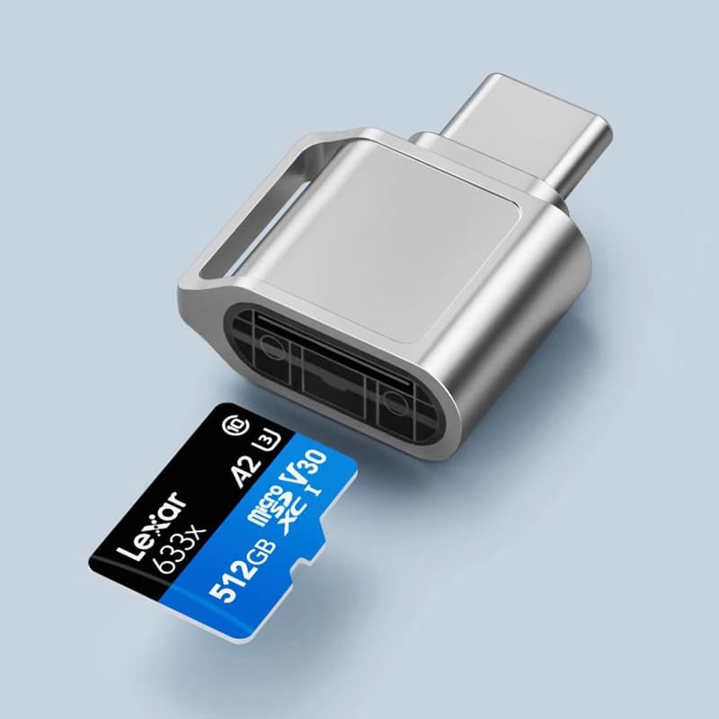 OTG Adapter USB Type C Card Reader USB 3.1 USB-C TF Micro SD Micro SDXC Type-C Memory Cardreader per Macbook Laptop Smart Phone