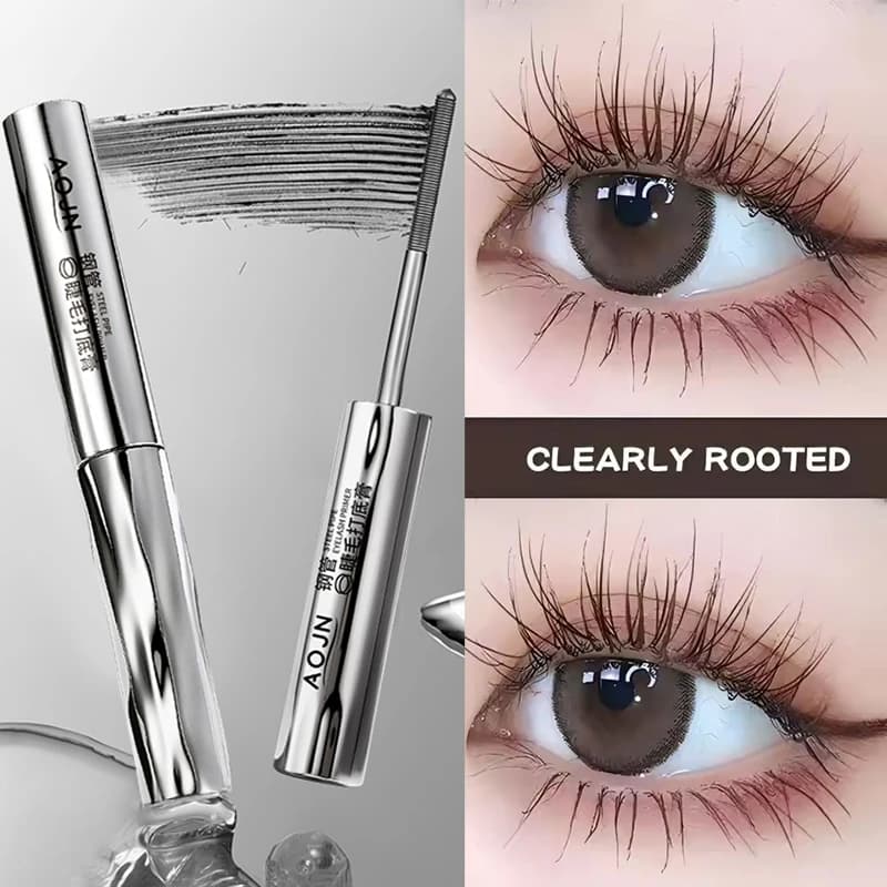 2pcs teel Tube Mascara Waterproof Lengthening Curling Volumizing Formula for Strong, Defined Lashes & All-Day Hold Spiral Brush