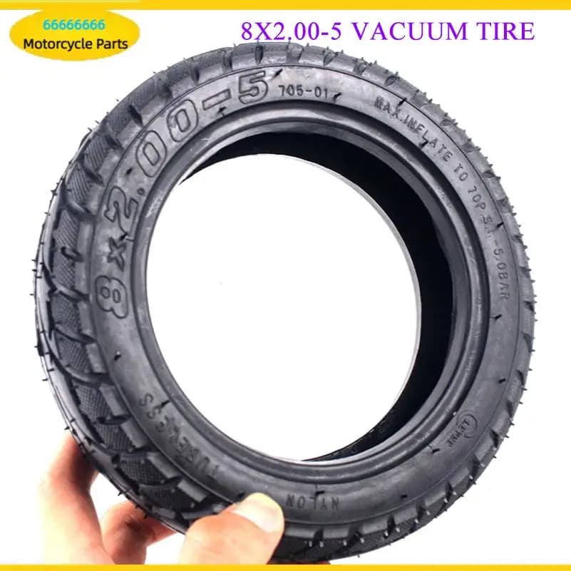 Good Reputation 8 Inch tubeless tires 8X2.0-5 8x2.00-5 for Electric Scooter Baby Trolley Motorcycle Part