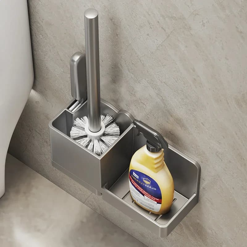 For new wall-mounted toilet artifact toilet cleaning toilet brush household no dead angle