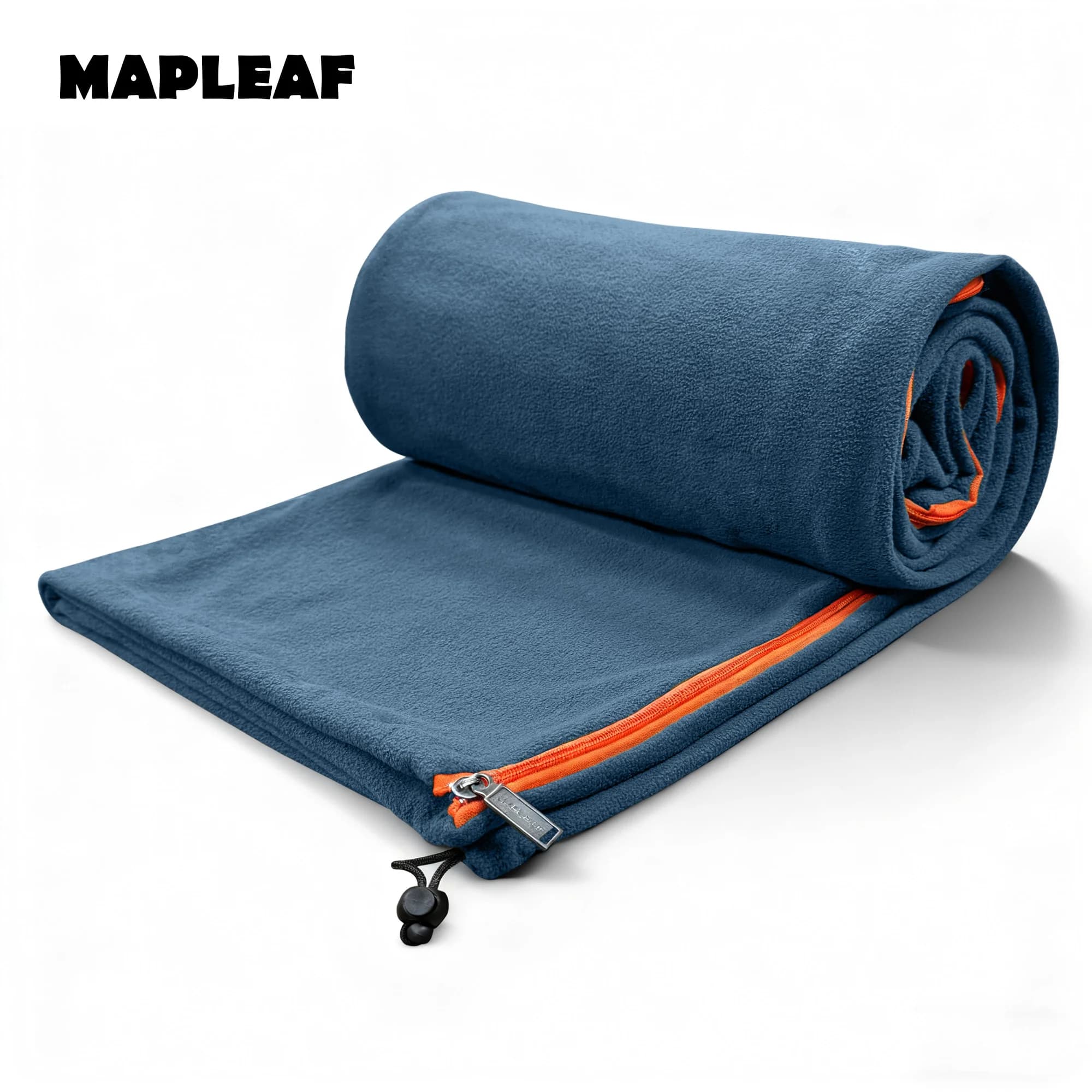 Winter fur bag MAPLEAF ultralight polar fleece, lining for sleeping bag, warm camping blanket, travel sheets for tent for cold climates