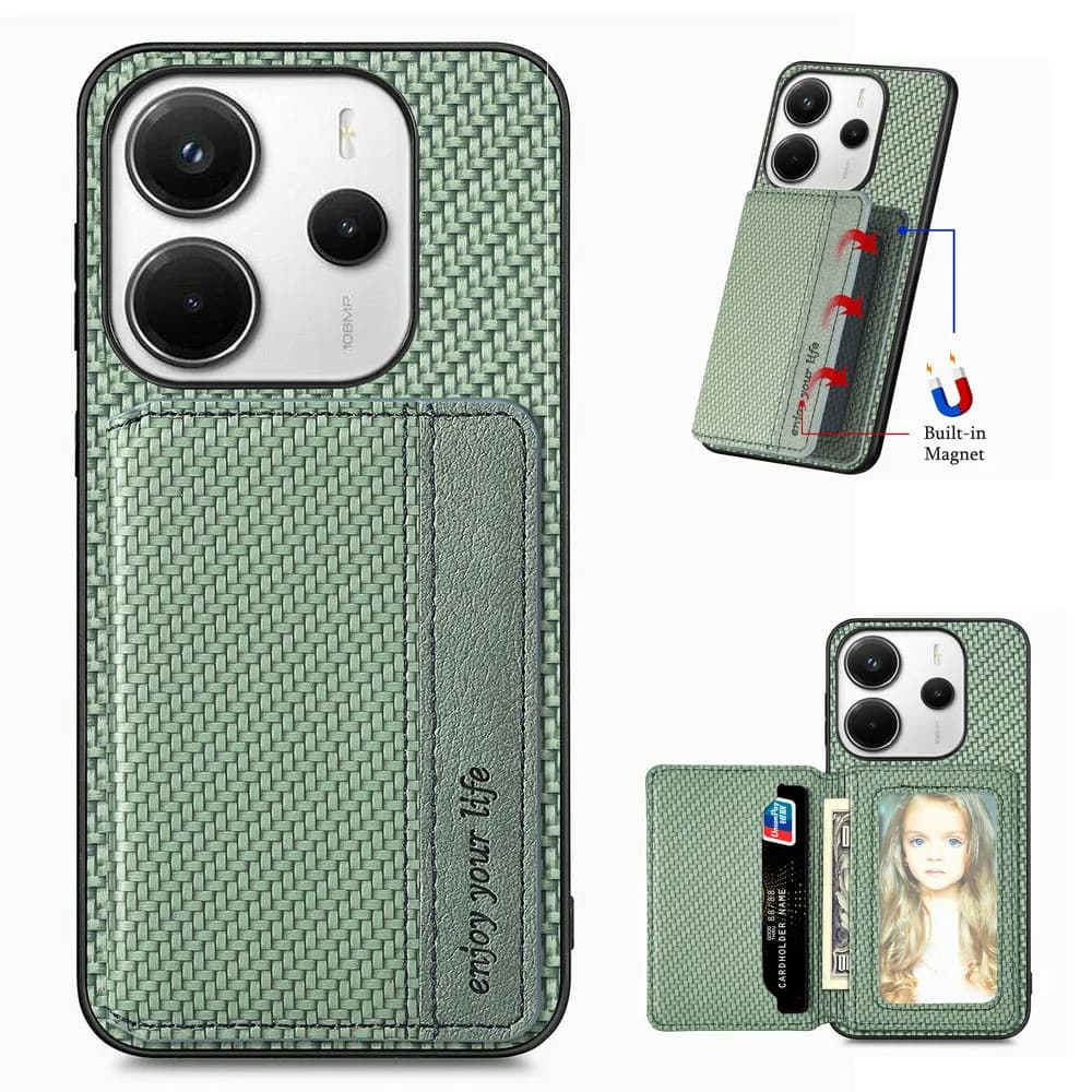 Realme 15 Pro 5G Custodia in pelle per carta Portafoglio RFID Pannello posteriore per OPPO Realme 15 Custodia Reame15 Realmi 15Pro Cover magnetica per telefono Etui