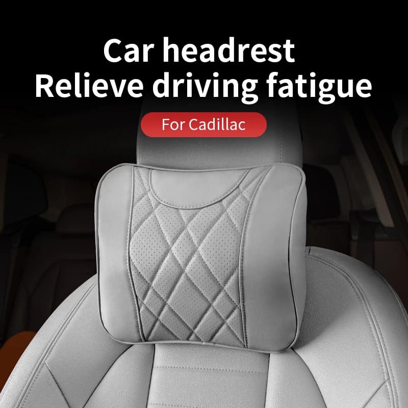 For Cadillac CT4 CT5 GMX322 CT6 XT4 E2UL XT5 C1UL XT6 C1TL GT4 Optiq Lyriq ATS LFX XTS SRX LLWB Neck pillow car seat headrest