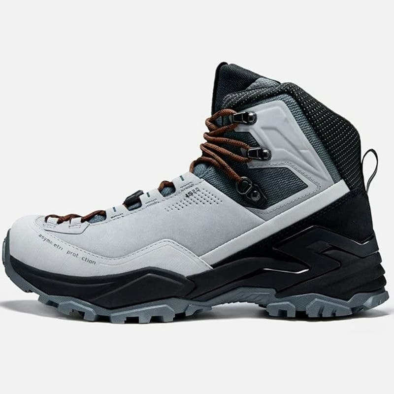 Nuovi Scarponi da Trekking per Uomo, Antiscivolo, per Montagna e Caccia, con Suola in Gomma, Scarpe da Escursionismo di Design