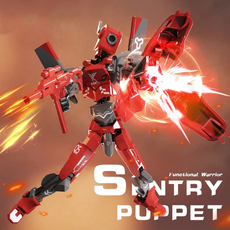 Raffreddare Styling multiplo Mecha Warrior Robot Modello 13 Figura Giocattoli per bambini Regali Multi snodabili Action Figures mobili Fai da te Assemblare giocattoli