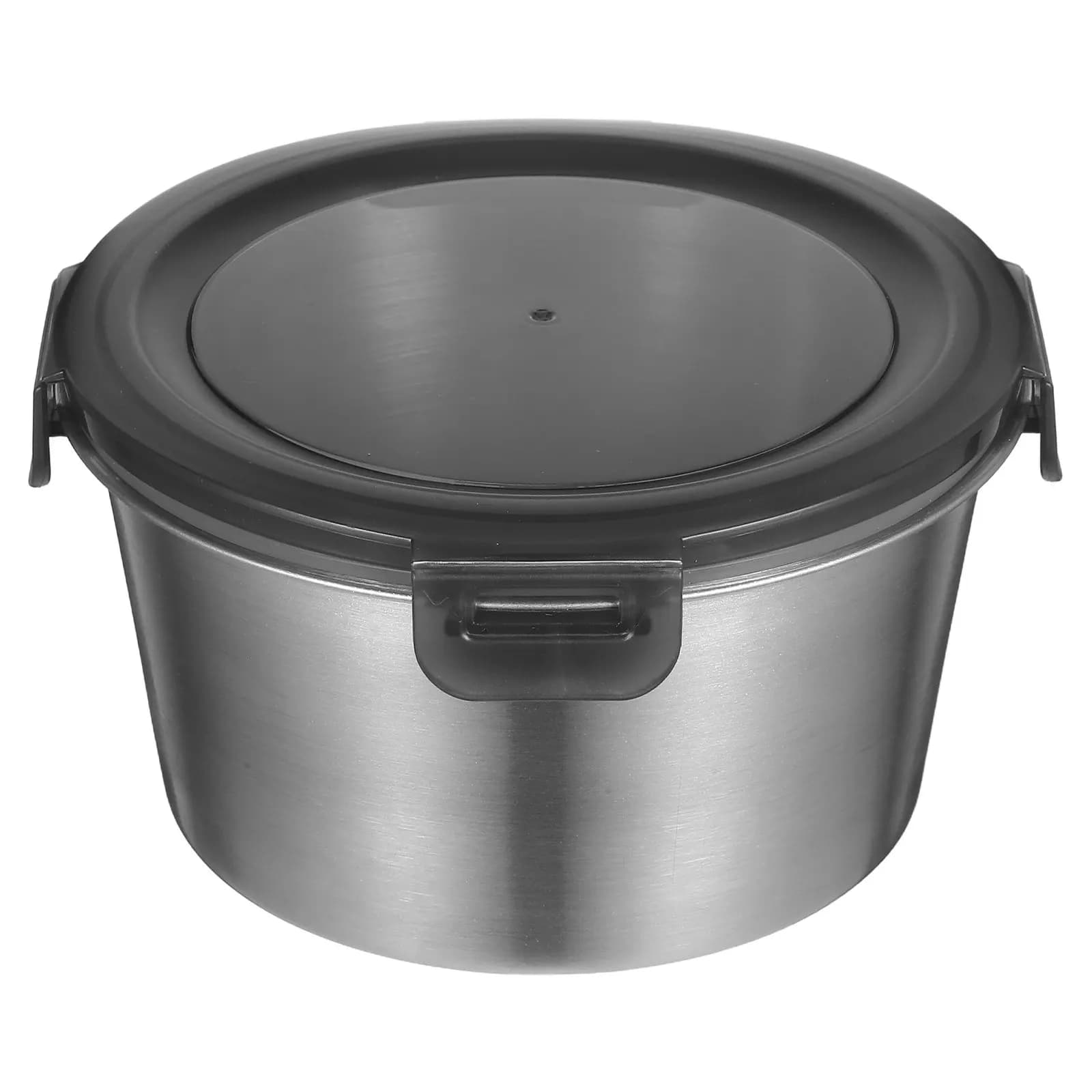 Contenitore Ermetico in Acciaio Inox da 1000 Ml per Conservazione Alimenti, Scatola Sigillata per Preparazione Pasti e Snack, Organizzatore per Frigorifero e Congelatore